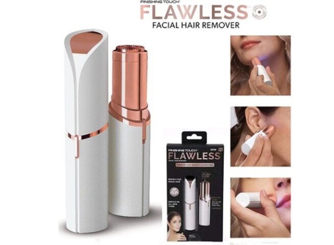 Remove Faceless Hairs With Flawless Facial Chargeable Usb Charging Epilator Face Hair Removal Lipstick Shaver