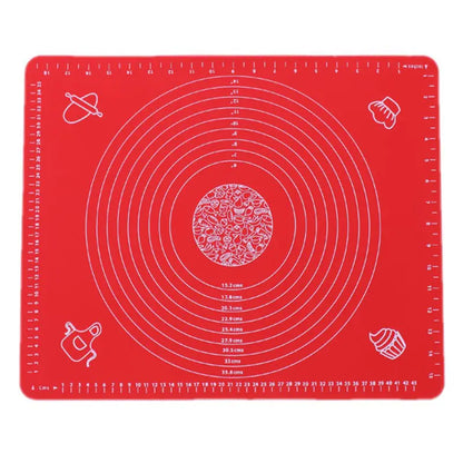 Non-Stick Silicone Pastry & Baking Mat with Measurement Guides