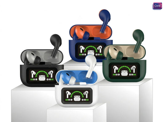 Wireless Bluetooth Display Earbuds