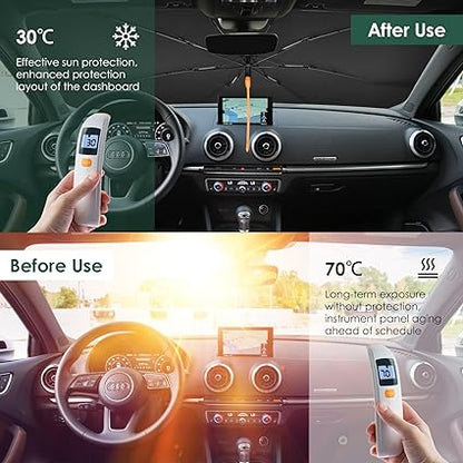Car Windshield Sun Shade Umbrella(Minor Damage)