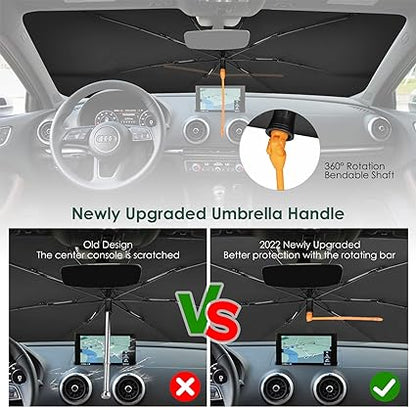 Car Windshield Sun Shade Umbrella(Minor Damage)