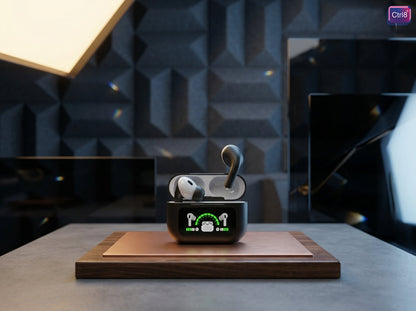 Wireless Bluetooth Display Earbuds