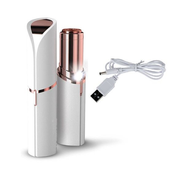 Remove Faceless Hairs With Flawless Facial Chargeable Usb Charging Epilator Face Hair Removal Lipstick Shaver