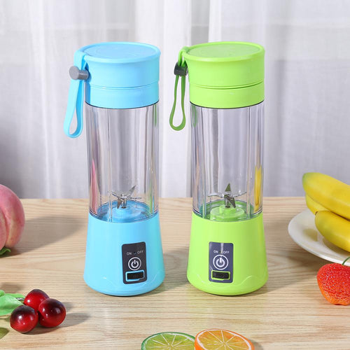 Stay healthy on the go with the 6 Blade Portable And Rechargeable Battery Juice Blender