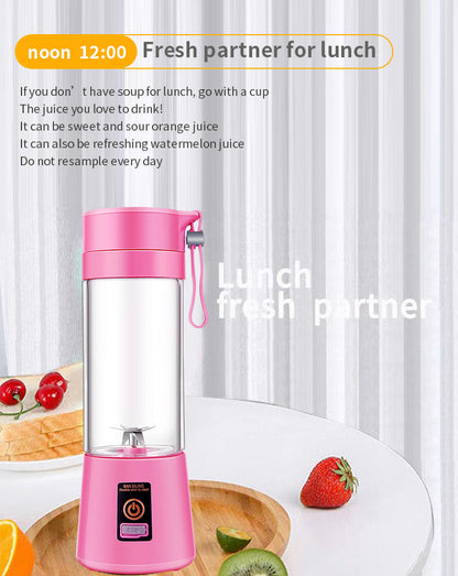 Stay healthy on the go with the 6 Blade Portable And Rechargeable Battery Juice Blender