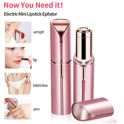 Remove Faceless Hairs With Flawless Facial Chargeable Usb Charging Epilator Face Hair Removal Lipstick Shaver