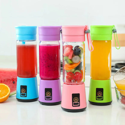 Stay healthy on the go with the 6 Blade Portable And Rechargeable Battery Juice Blender
