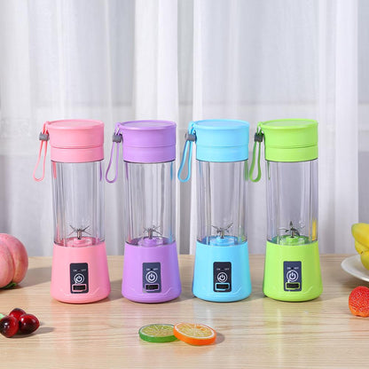 Stay healthy on the go with the 6 Blade Portable And Rechargeable Battery Juice Blender