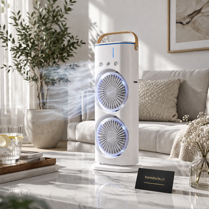 Double Headed Ice Mist Fan