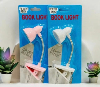 Mini LED Clip-on Book Light | Flexible Reading Lamp for Bedtime | Portable Travel Light