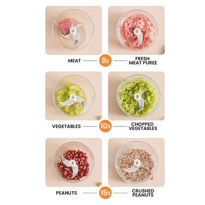 Make Chopping And Slicing A Breeze With This Electric Food Processor