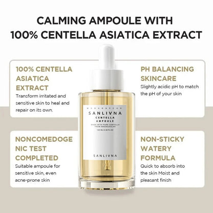 Madagascar Centella Asiatica Ampoule Facial Serum