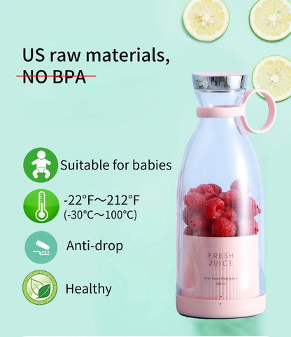 Make Milkshakes like a Boss with Portable Electric Juicer Blender.