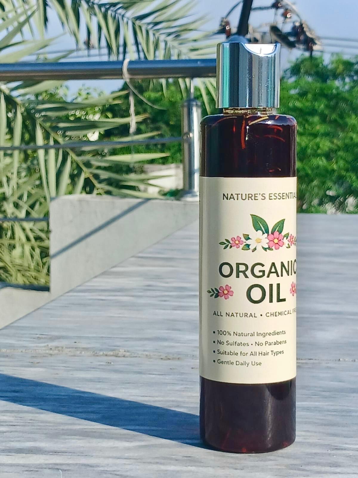 Organic Hair Oil – 100% Natural, Chemical-Free Hair Growth Oil
