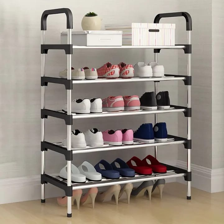 6 Layer Steel Shoe Rack Organizer