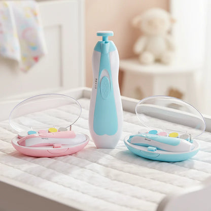 6 in 1 Electric Baby Nail Trimmer Kit (Random Color | A1124)