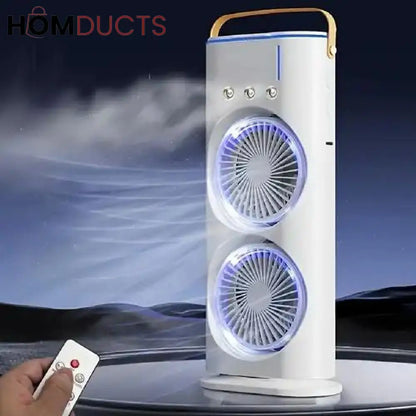 Double Headed Ice Mist Fan