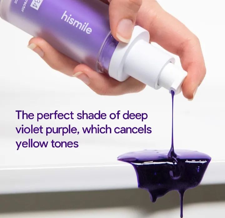 Hismile V34 Purple Whitening Toothpaste