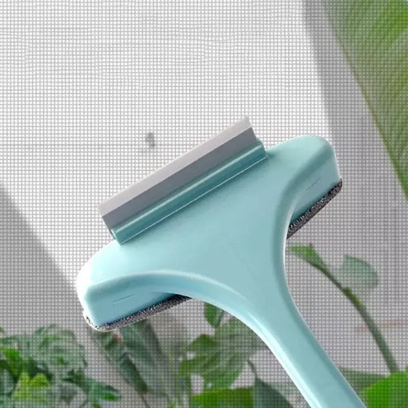 New Screen Cleaning Brush, Wind Shield Brush, Multifunctional Dry And Wet Cleaning Brush, Window Screen Mesh Cleaner Brush, Screen Window Dust Remover, Household Window Screens Cleaning Scrapers, Double Sided Cleaning Brush