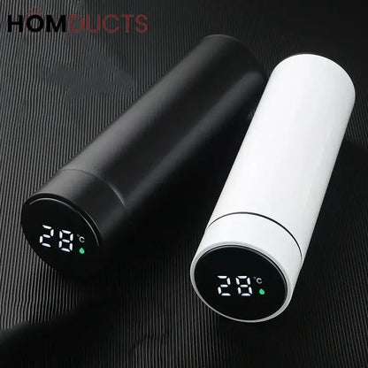Smart LED Temperature Display Thermos Bottle – 500ml