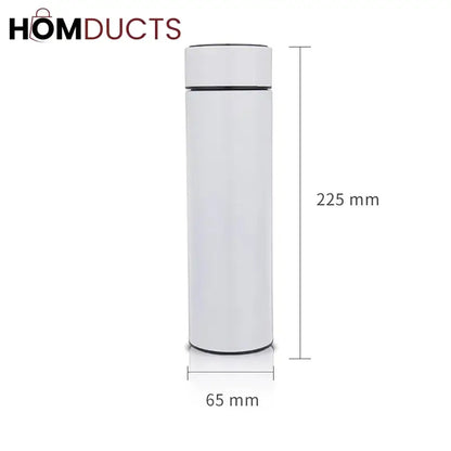 Smart LED Temperature Display Thermos Bottle – 500ml