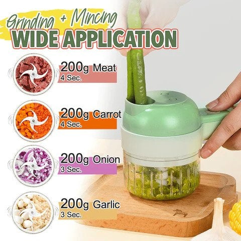 Make Chopping And Slicing A Breeze With This Electric Food Processor