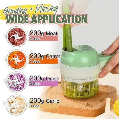 Make Chopping And Slicing A Breeze With This Electric Food Processor